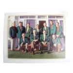 2014 Autographed Masters Champs Dinner Program -(29) Champs Incl. B. Watson - JSA COA