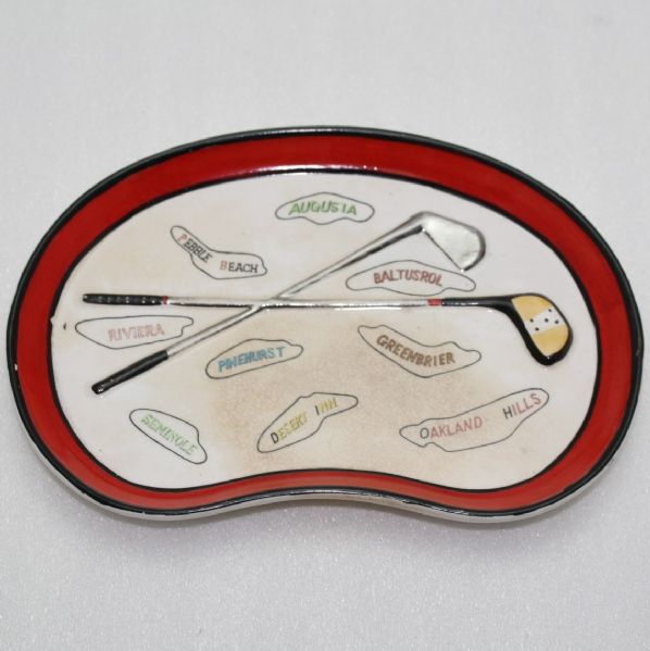 Great Golf Courses Ashtray