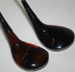 Set of 2 Oil Hardened Woods with Decal - 3-wood and 4-wood (59)
