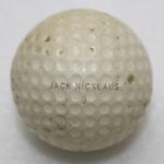 Jack Nicklaus Tournament Used Personal Golf Ball