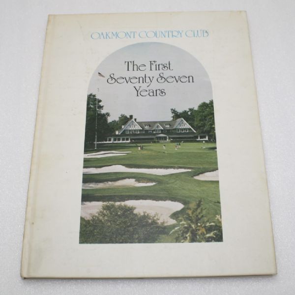 1980 Oakmont Country Club Book  