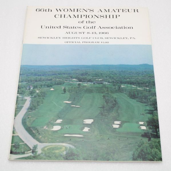 1966 U.S. Amateur Womens Golf Program  