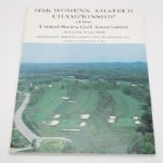 1966 U.S. Amateur Womens Golf Program  