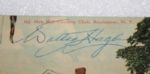 Walter Hagen Signed 1908 Vintage Oak Hill Postcard - Babe Zaharis Collection JSA COA  