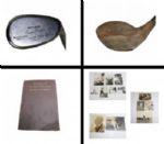 Tommy Armour Collection Including Stymie Iron, Photos, Driver, and Book