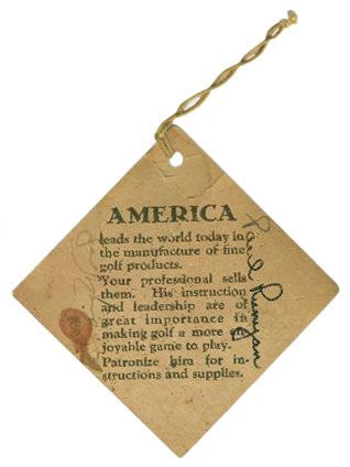 1934 PGA Ticket #123 - Signed by Champ Paul Runyan and Runner Up CRAIG WOOD JSA COA