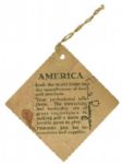 1934 PGA Ticket #123 - Signed by Champ Paul Runyan and Runner Up CRAIG WOOD JSA COA