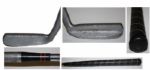 Charley Penna Combination Lot: Charley Penna Putter, Wingback Irons, Golf Bag, and Woods Set