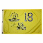 Arnold Palmer Autographed 1994 U.S. Open Pin Flag