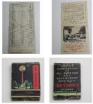 Tam O'Shanter Combination Lot: All American Contestant Guest Badges, Ash Tray, Scorecard, and Matchbook