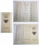 Western Golf Association Combination Lot