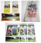 PGA Combination Lot: Programs, Tickets, Chair, Ash Tray, Pin, etc.