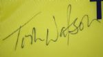 Tom Watson Signed 1983 Royal Birkdale Replica Flag JSA COA