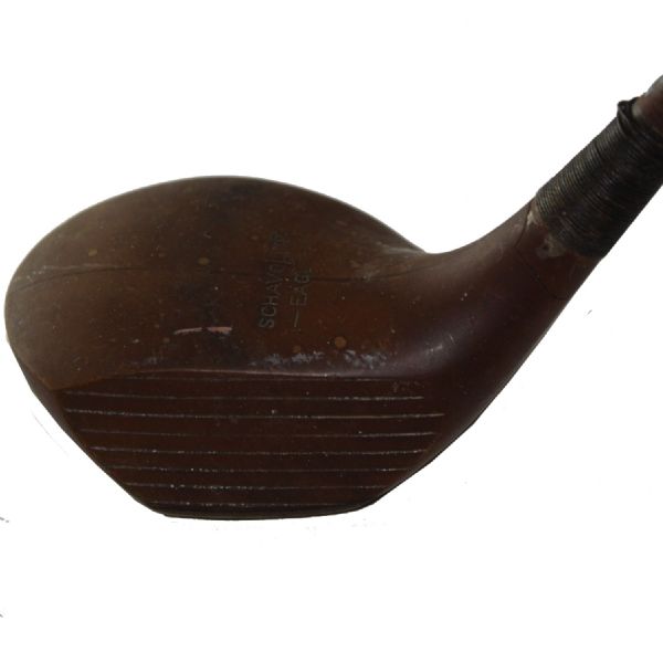 John D. Rockefellers Personally Owned and Engraved Schavolite Golf Club