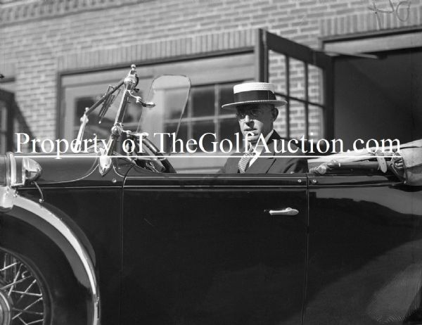 Francis Ouimet Vintage Glass Plate Negative - Dennis Brearley Collection GF12