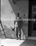 Gene Sarazen Vintage Glass Plate Negative - Dennis Brearley Collection GF16