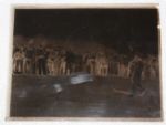 Ouimet Playing Sarazen Vintage Glass Plate Negative - Dennis Brearley Collection GF43