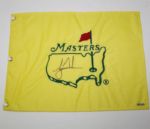 Tiger Woods Signed Undated Masters Flag UDA SH035201