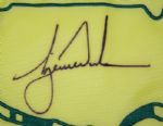 Tiger Woods Signed Undated Masters Flag UDA SH035201