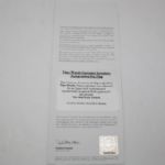 Tiger Woods Signed Undated Masters Flag UDA SH035201