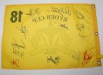 2008 Team USA signed Ryder Cup at Valhalla Flag - Winning Team Usa !JSA COA
