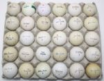 Lot of 5 Specialty Balls and Lot of 60 Logo Balls