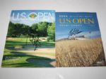 Lot of Six 'US Open' Signed Journals or Programs including Pairing Sheet JSA COA