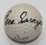Gene Sarazen Signed Golf Ball JSA COA