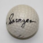 Gene Sarazen Signed Golf Ball JSA COA