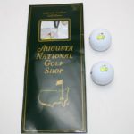 Two Masters Golf Balls and ANGC Cabretta Leather Golf Glove