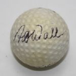 Art Wall Signed Spalding Golf Ball JSA COA