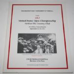 1913 US Open Championship Book Signed by Author Jean Poindexter Colby JSA COA