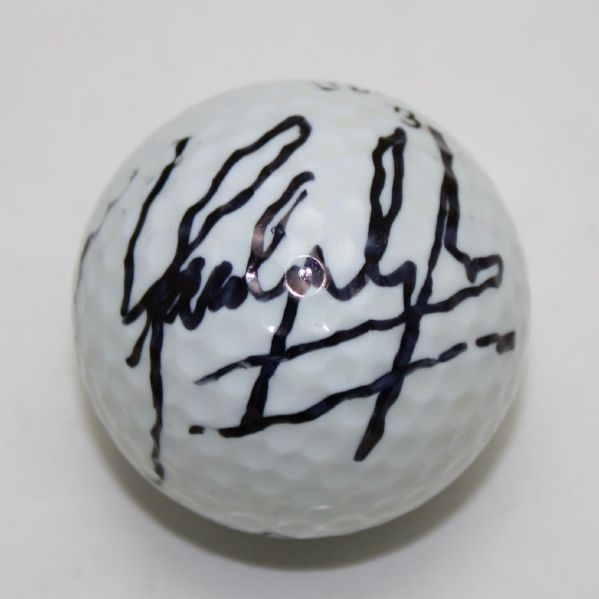Sandy Lyle Signed St. Andrews Logo Golf Ball JSA COA