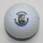 Sandy Lyle Signed St. Andrews Logo Golf Ball JSA COA
