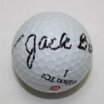 Jack Burke Signed 'Champions Golf Club' Logo Golf Ball JSA COA
