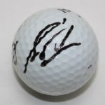 Vijay Singh Signed Golf Ball JSA COA