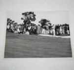 1935 Wire Photo - Picard Hitting Out of Sand During Masters