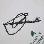 Seve Ballesteros Signed Masters Scorecard JSA COA