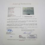 Ralph Guldahl Signed Cut -JSA Full Letter Cert#X26339