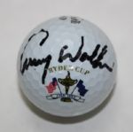 Lanny Wadkins Signed Ryder Cup Logo Golf Ball JSA COA