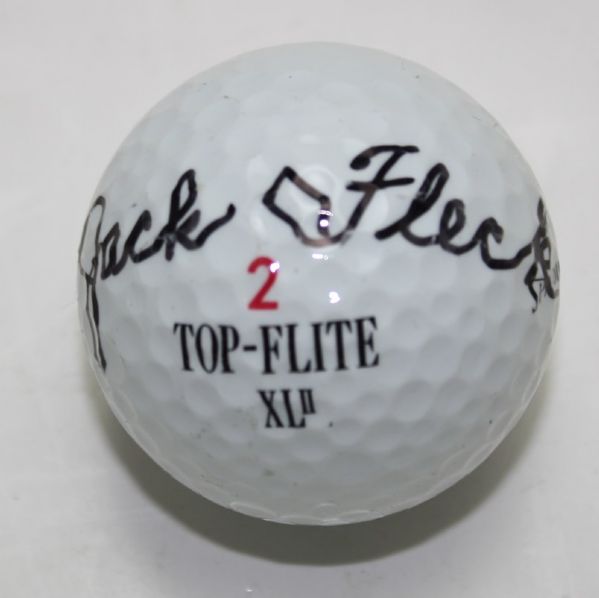 Jack Fleck Signed Golf Ball JSA COA