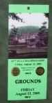 Phil Mickelson Signed SI with All 5 Major Tickets Surrounding - Framed PSA/DNA P35232