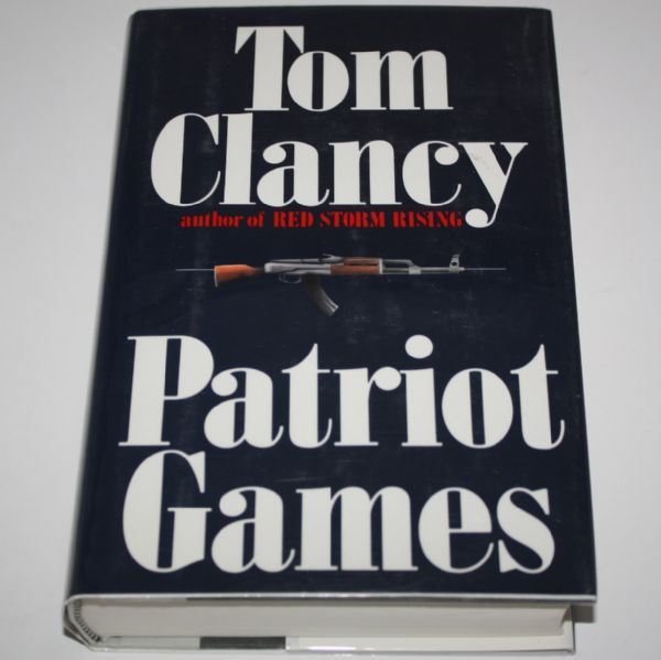 Tom Clancey (Dec.) Signed Patriot Games JSA J18936