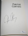 Tom Clancey (Dec.) Signed Patriot Games JSA J18936