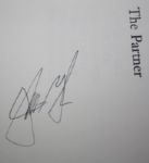 John Grisham Signed 1st Edition Book 'The Partner' JSA 42918