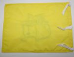 Big 3 Arnie Jack and Gary Signed 2013 Masters Flag JSA COA