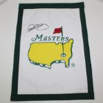 Rory McIlroy Signed Undated Masters Garden Flag JSA COA