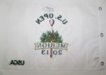 Rory McIlroy Autographed 2013 Embroidered White Merion Flag JSA COA