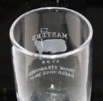 1954 Masters Awarded Eagle Hole #14 Crystal Highball Glass - Frank Stranahan - One of First Such Awarded