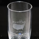 1954 Masters Awarded Eagle Hole #14 Crystal Highball Glass - Frank Stranahan - One of First Such Awarded
